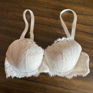 Victoria’s Secret Dream Angels Lined Demi Bra Size 34D